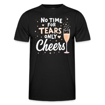 Trennungsermächtigung, Selbstliebe, Neuanfänge - Männer Funktions-T-Shirt - Schwarz - Vorne - AI Model Male 178 dark (178cm)