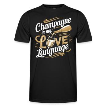 Brunch Kultur Bodenlos Mimosen Liebhaber - Männer Funktions-T-Shirt - Schwarz - Vorne - AI Model Male 178 dark (178cm)