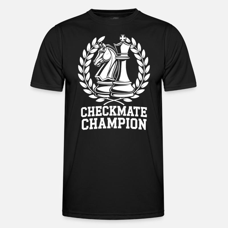 Chess Tacticians Strategy Masters Tactical - Men's Functional T-Shirt - black