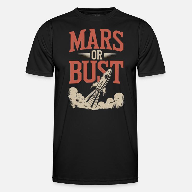 Astrobiology Space Exploration Extraterrestrial Männer Funktions-T-Shirt