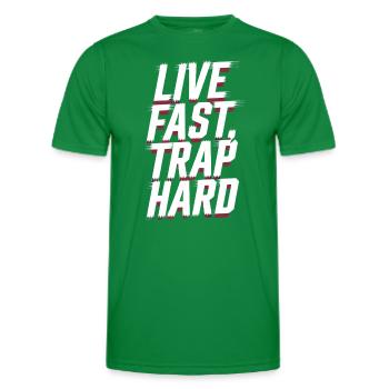 Music Produzent 808 Bass Hip-hop Beatmaker - Männer Funktions-T-Shirt - Kelly Green - Vorne - AI Model Male 178 dark (178cm)