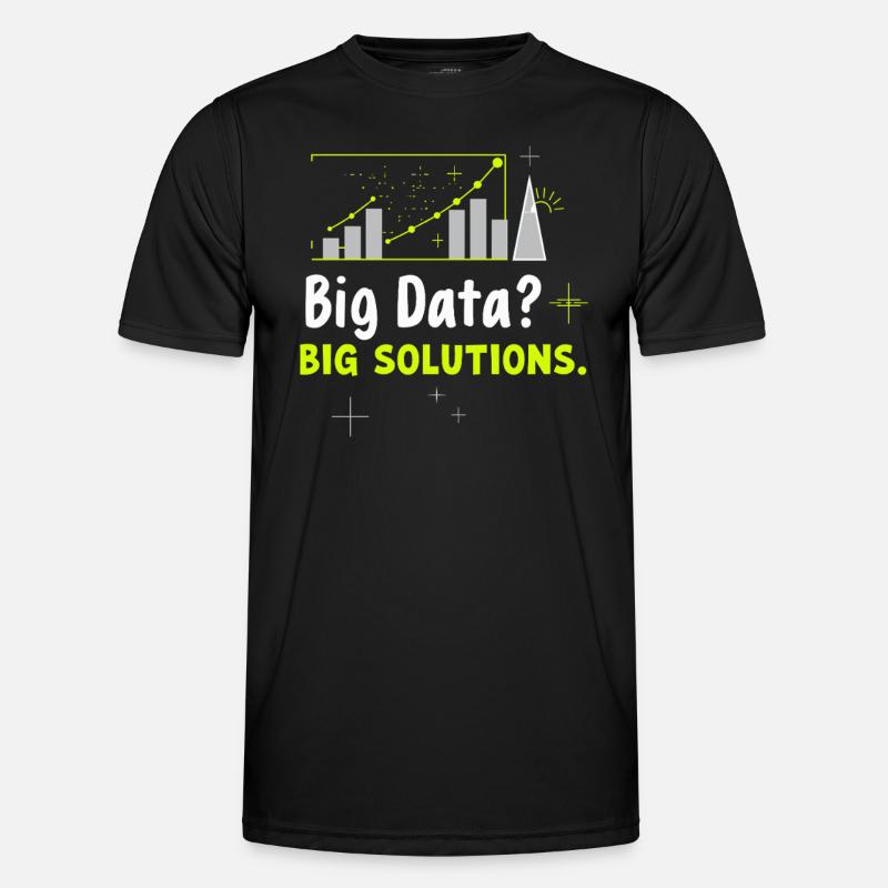 Data Analyst Big Data Specialist Business Men's Functional T-Shirt