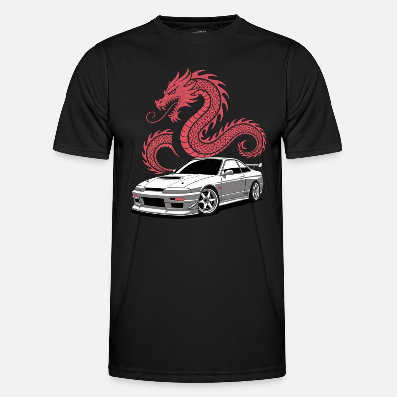 Drift automobile, course automobile, drift automobile T-shirt sport Homme