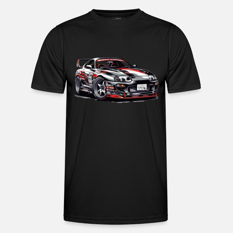 Drift King Elegance - Men's Functional T-Shirt - black