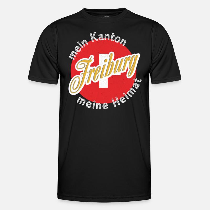 My Home Freiburg Gift - Men's Functional T-Shirt - black