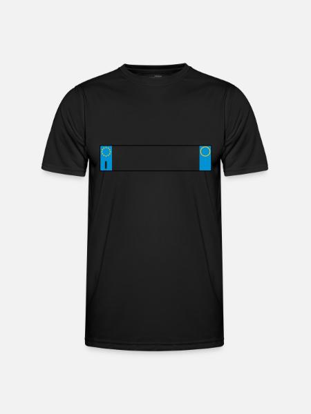 Italien Platte_g1 - Männer Funktions-T-Shirt - Schwarz
