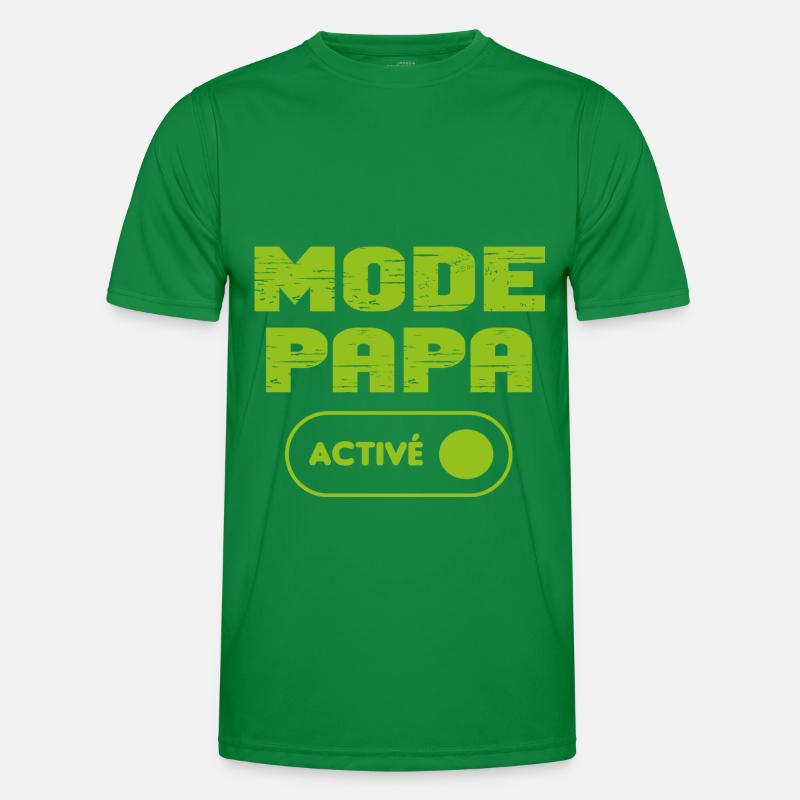 Mode papa activé T-shirt sport Homme