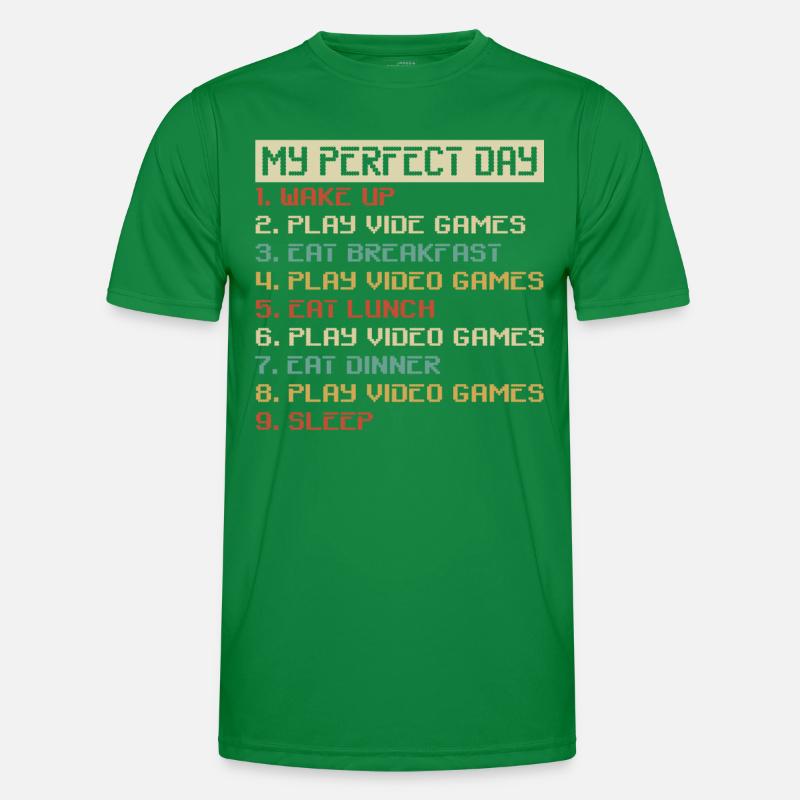 Gaming Retro Geschenkidee Männer Funktions-T-Shirt