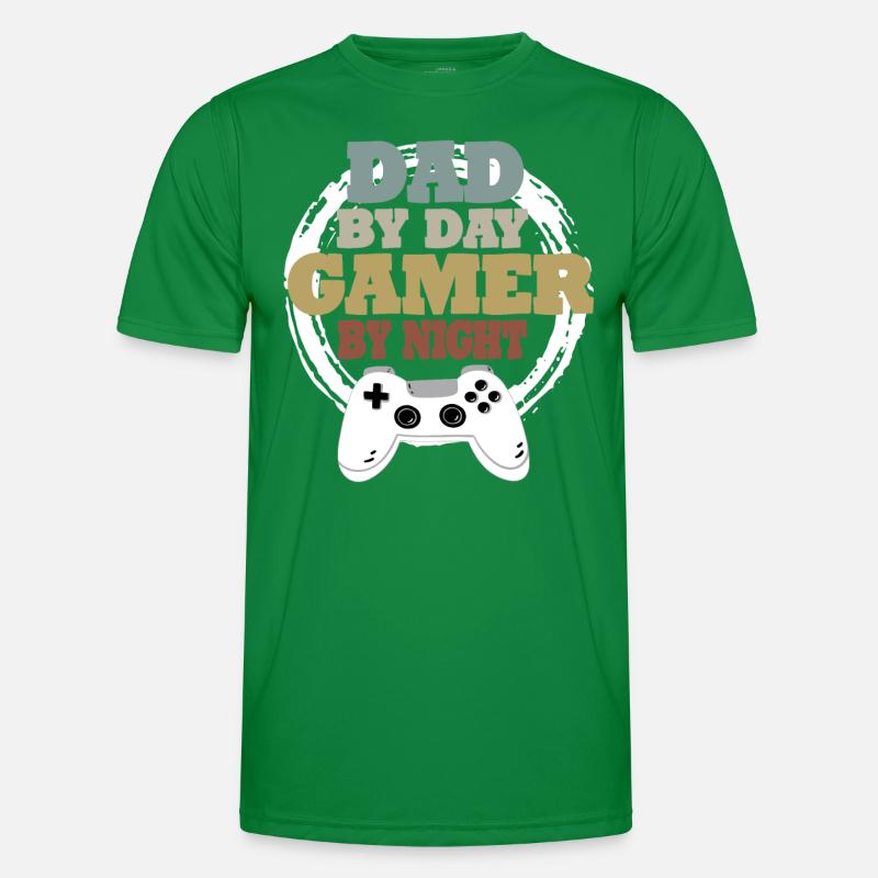 Daddy Gaming Retro Geschenkidee Männer Funktions-T-Shirt