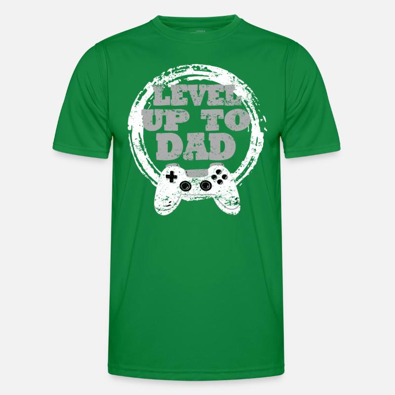 Daddy Gaming Retro Geschenkidee Männer Funktions-T-Shirt