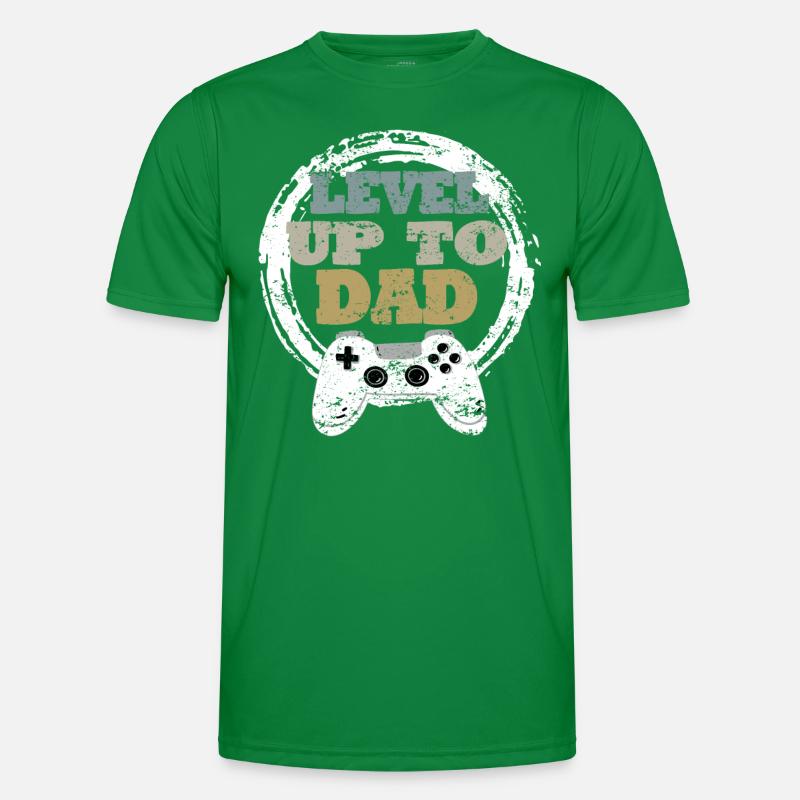 Daddy Gaming Retro Geschenkidee Männer Funktions-T-Shirt