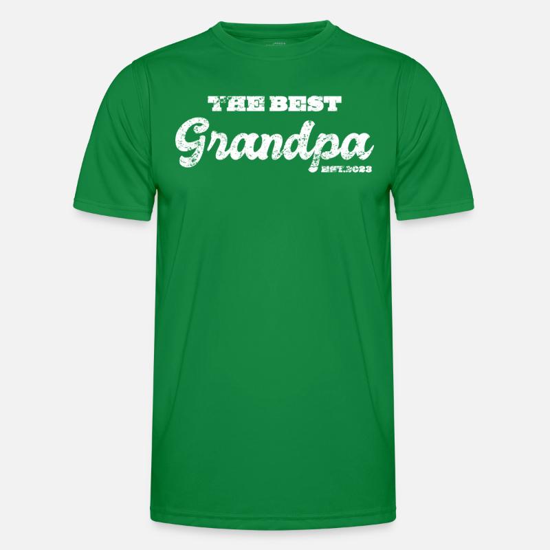 Opa Großeltern Geschenkidee Spruch Männer Funktions-T-Shirt