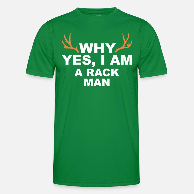 Hunter Jagt.Hirsch Idée cadeau T-shirt sport Homme
