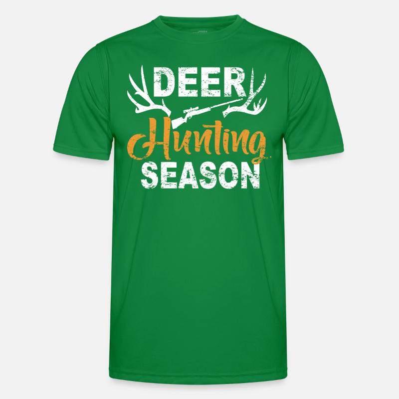 Jäger Jagt.Hirsch Geschenkidee Männer Funktions-T-Shirt