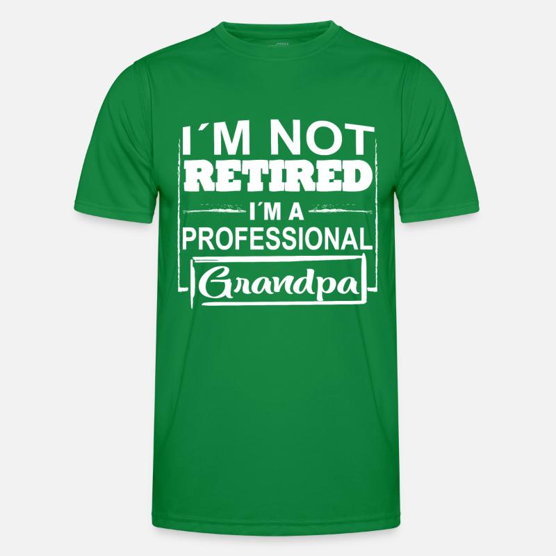 Opa Großeltern Geschenkidee Spruch Männer Funktions-T-Shirt