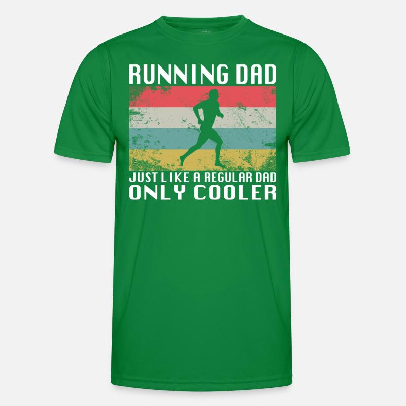 running daddy running gift idea Men's Functional T-Shirt