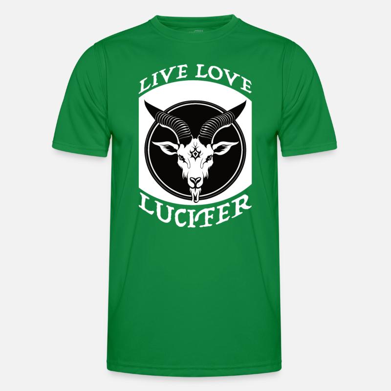 Occult Demon Lucifer goat Geschenkidee Männer Funktions-T-Shirt