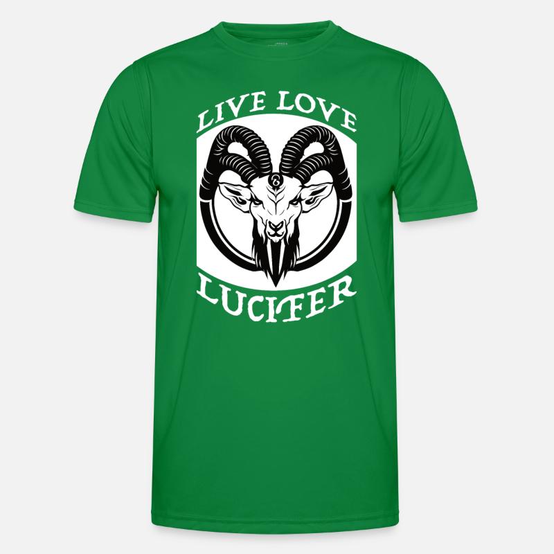 Occult Demon Lucifer goat Geschenkidee Männer Funktions-T-Shirt