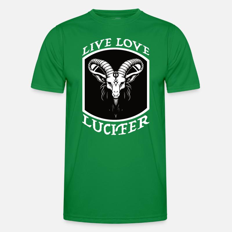 Occult Demon Lucifer goat Geschenkidee Männer Funktions-T-Shirt