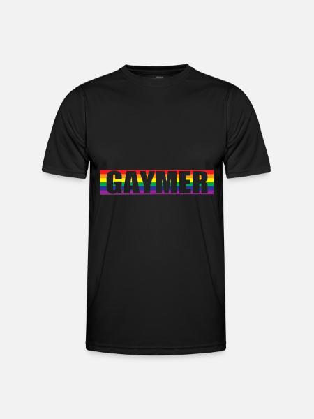 Gaymer - Men's Functional T-Shirt - black