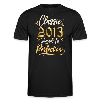 Geburtstag 2013 Geschenk 2013 Classic 2013 - Männer Funktions-T-Shirt - Schwarz - Vorne - AI Model Male 178 dark (178cm)