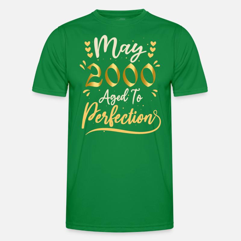 Mai 2000 Mai-Jubiläum Mai 2000 Männer Funktions-T-Shirt