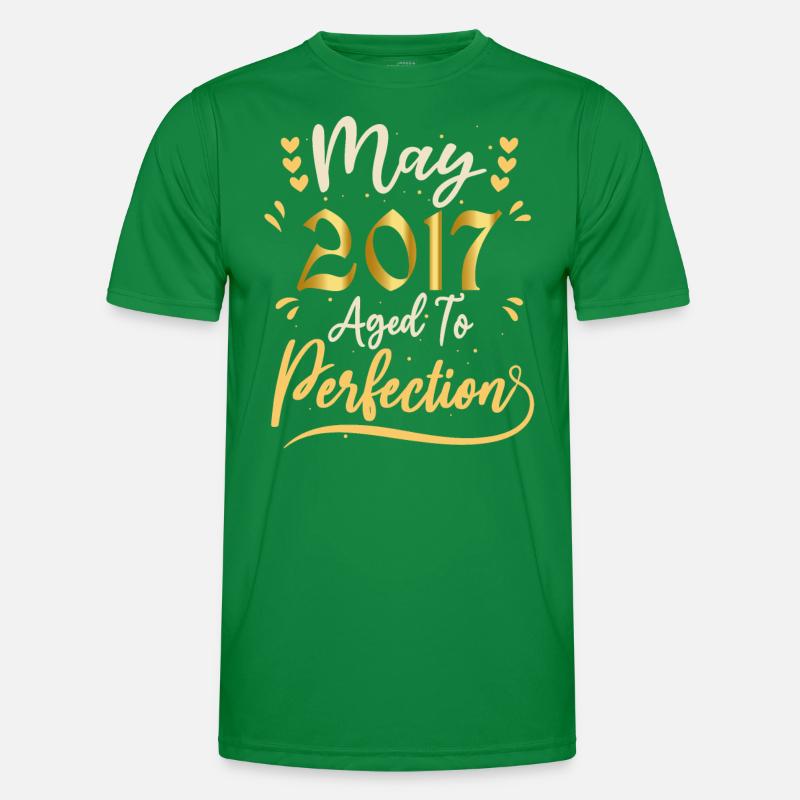 Mai 2017 Mai-Jubiläum Mai 2017 Männer Funktions-T-Shirt
