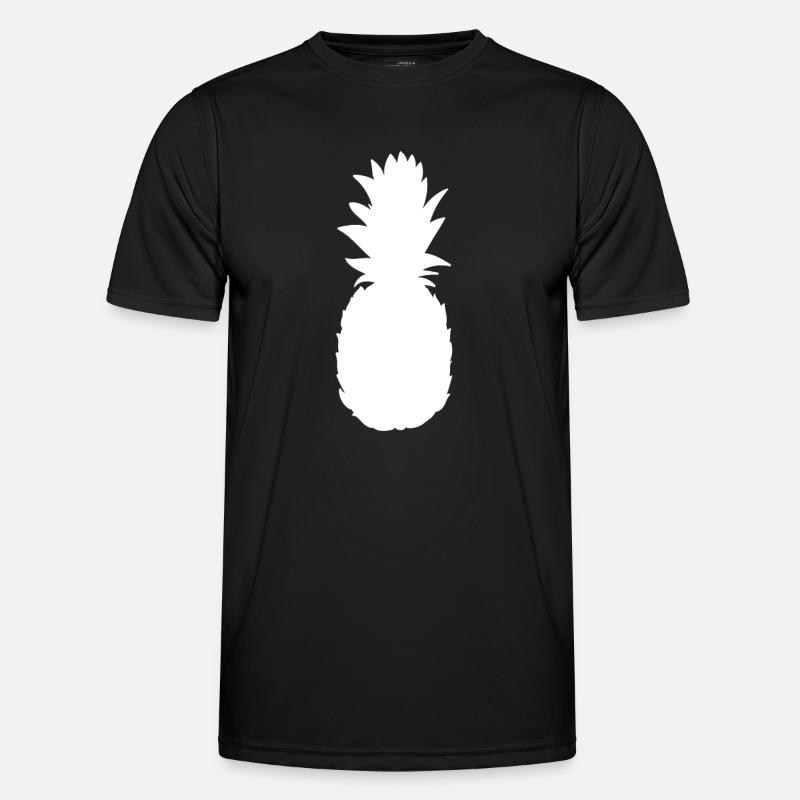 Pineapple Silhouette - Men's Functional T-Shirt - black