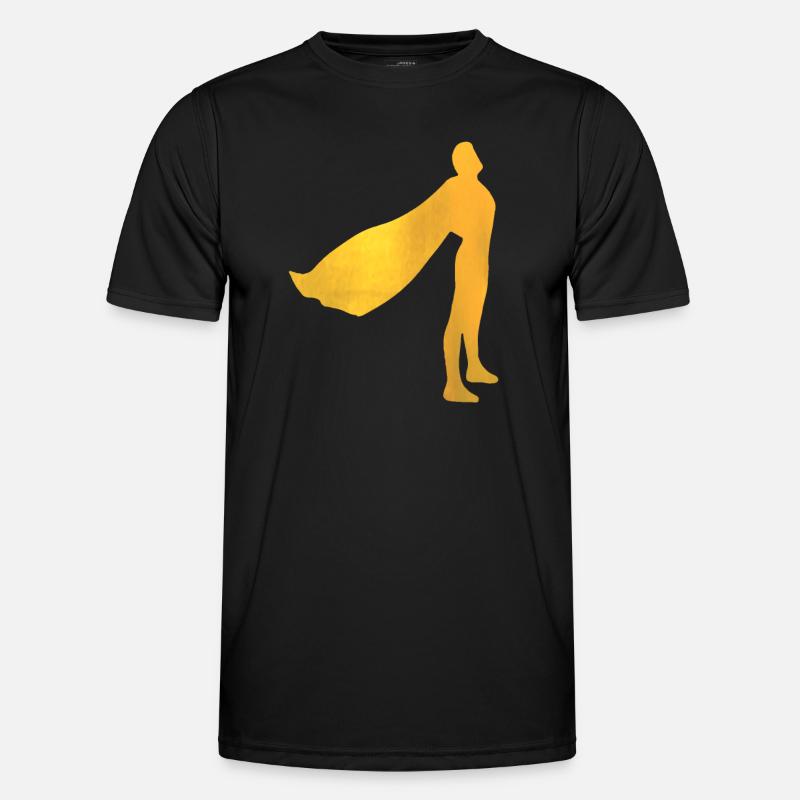 Superdad Superpapa Superheld Bester Vater Papa Männer Funktions-T-Shirt