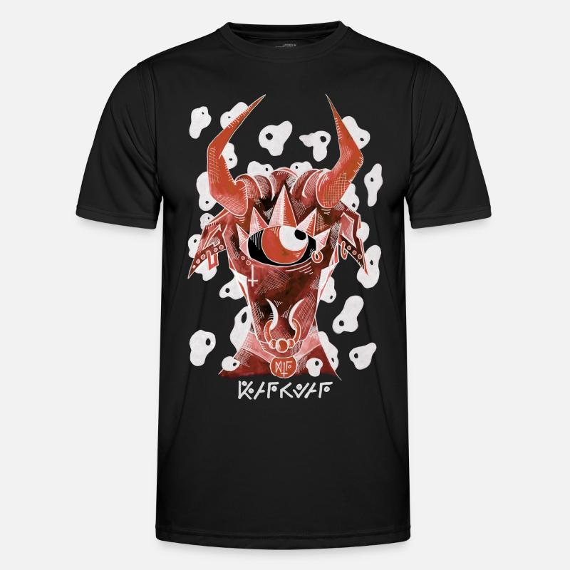 Taureau Négutif T-shirt sport Homme