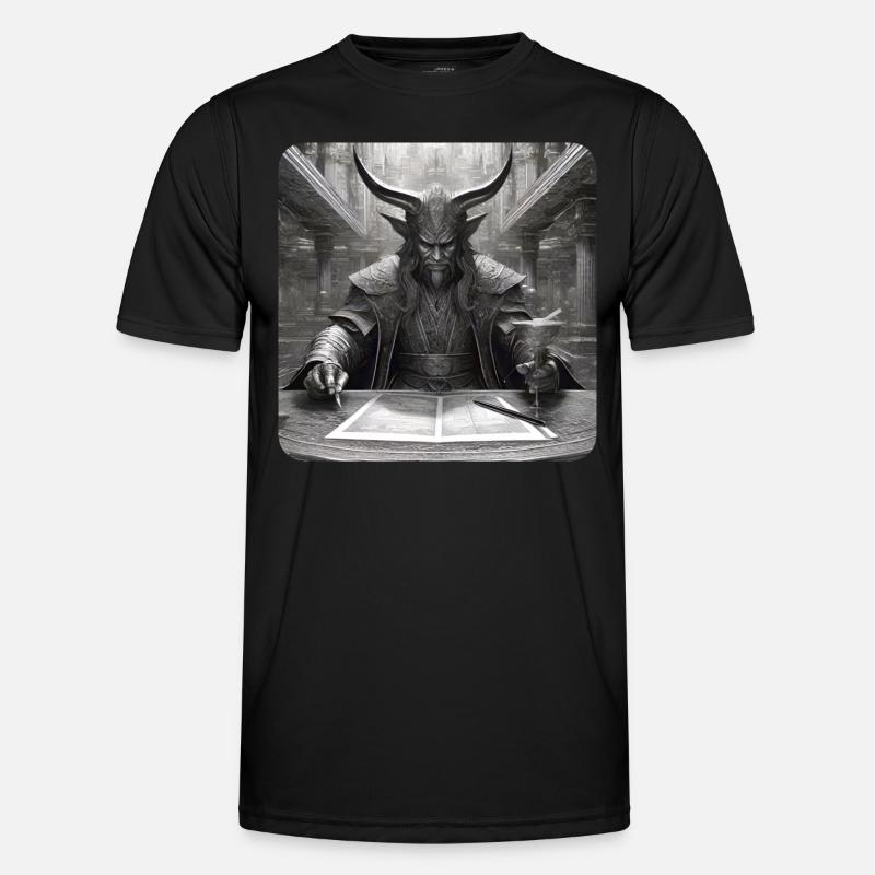 Evil Devil - Men's Functional T-Shirt - black