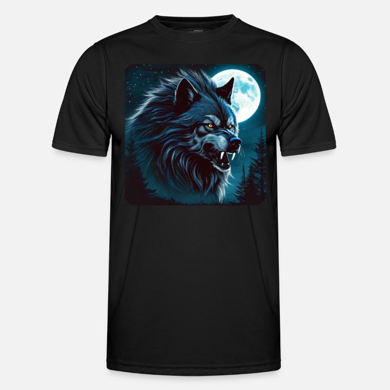 Big Bad Wild Wolf Men's Functional T-Shirt