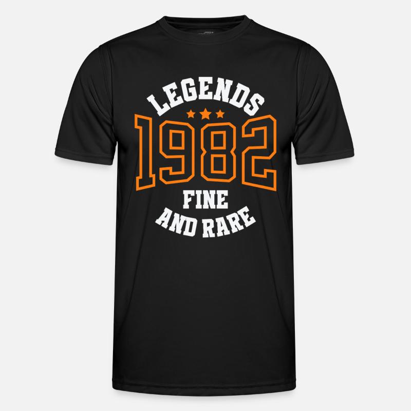 Legends 1982 – Fine and Rare Vintage Geschenkidee Männer Funktions-T-Shirt