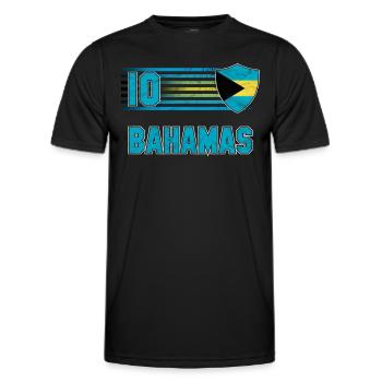 Bahamas - T-shirt sport Homme - noir - Devant - AI Model Male 178 dark (178cm)
