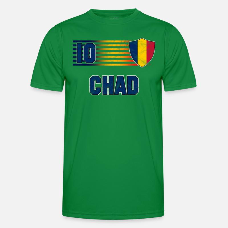 Tschad Männer Funktions-T-Shirt