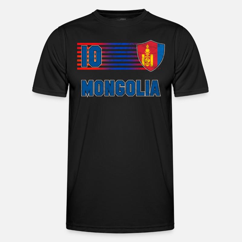 Mongolia - Men's Functional T-Shirt - black