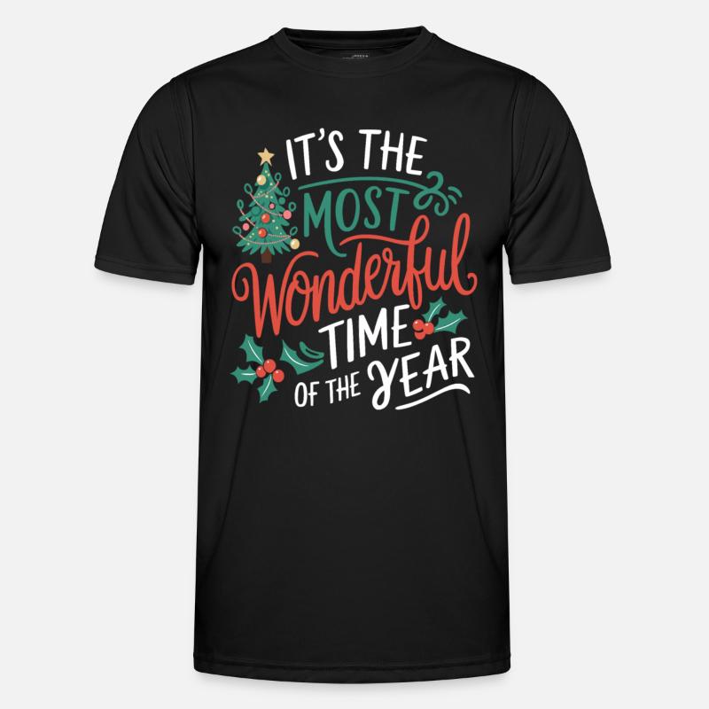 Réveillon de Noël Noël La plus belle période de l’année T-shirt sport Homme