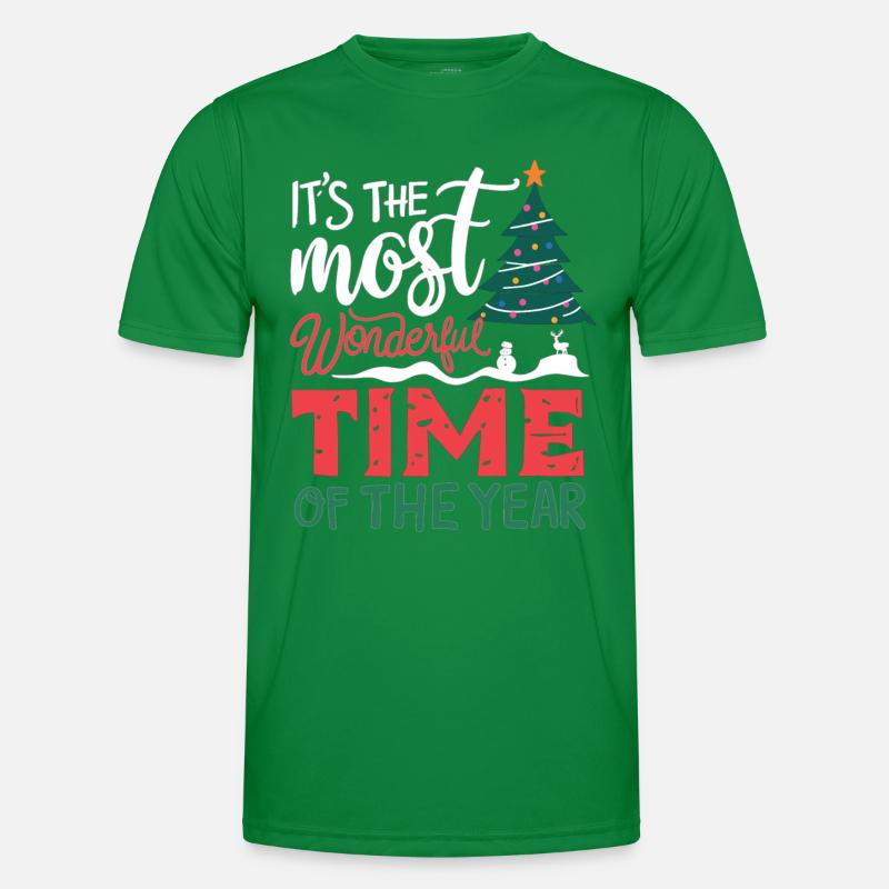Noël La plus belle période de l’année Réveillon de Noël T-shirt sport Homme