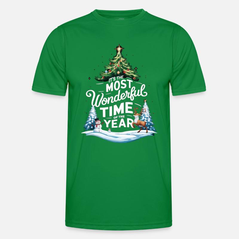 Réveillon de Noël La plus belle période de l’année Noël T-shirt sport Homme