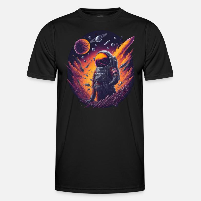 Fantaisie spatiale T-shirt sport Homme