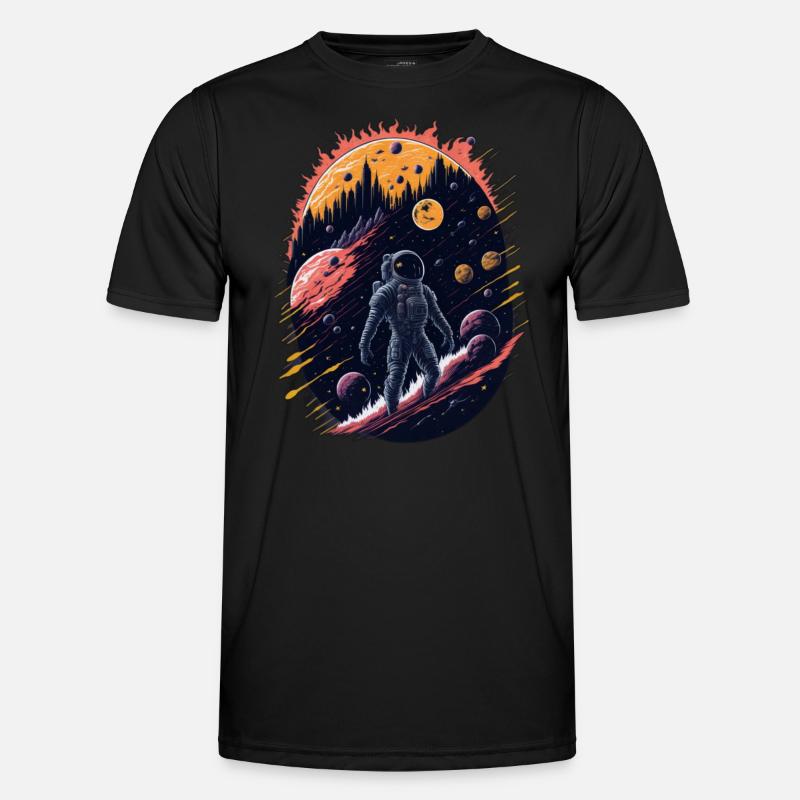 Fantaisie spatiale T-shirt sport Homme