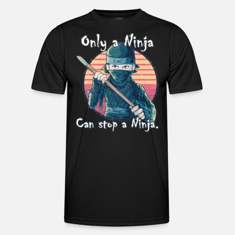 Seul un Ninja peut arrêter un Ninja T-shirt sport Homme
