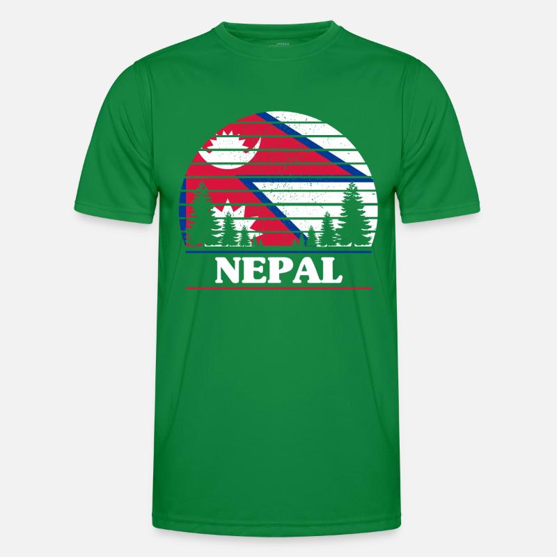 Nepal Funktionsshirt til herrer