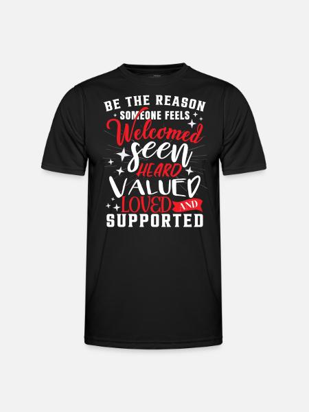Social Worker - Men's Functional T-Shirt - black