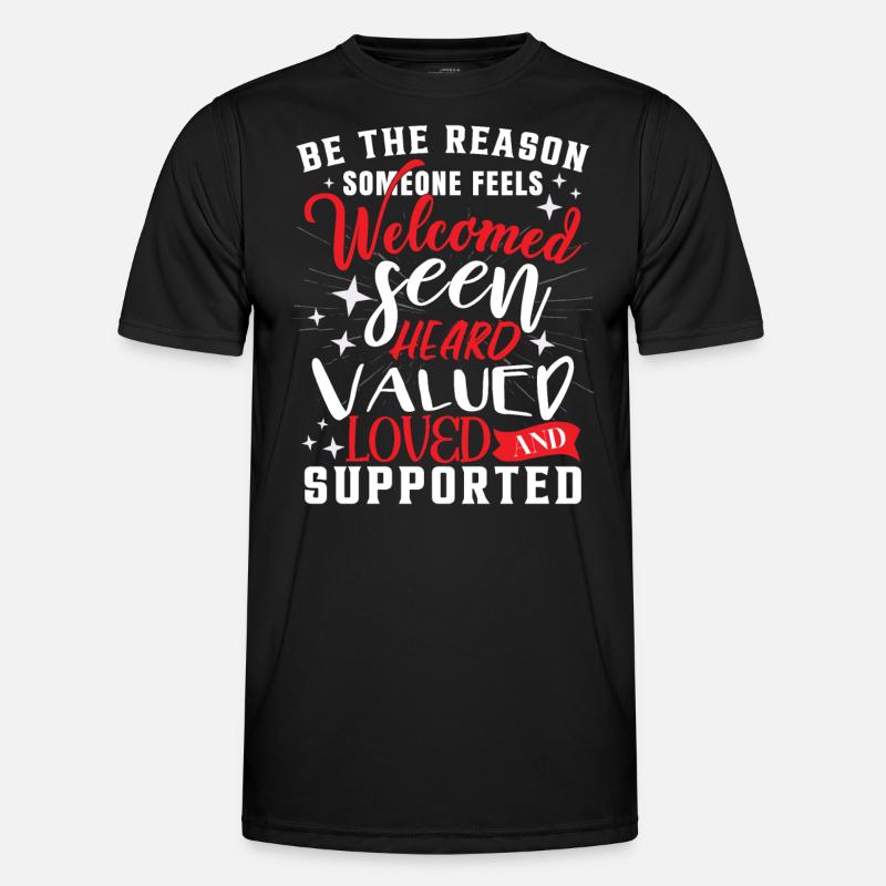 Social Worker - Men's Functional T-Shirt - black