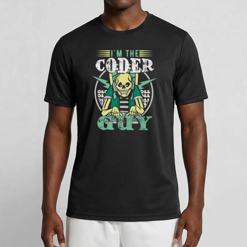 Ich bin der Coder-Typ Männer Funktions-T-Shirt