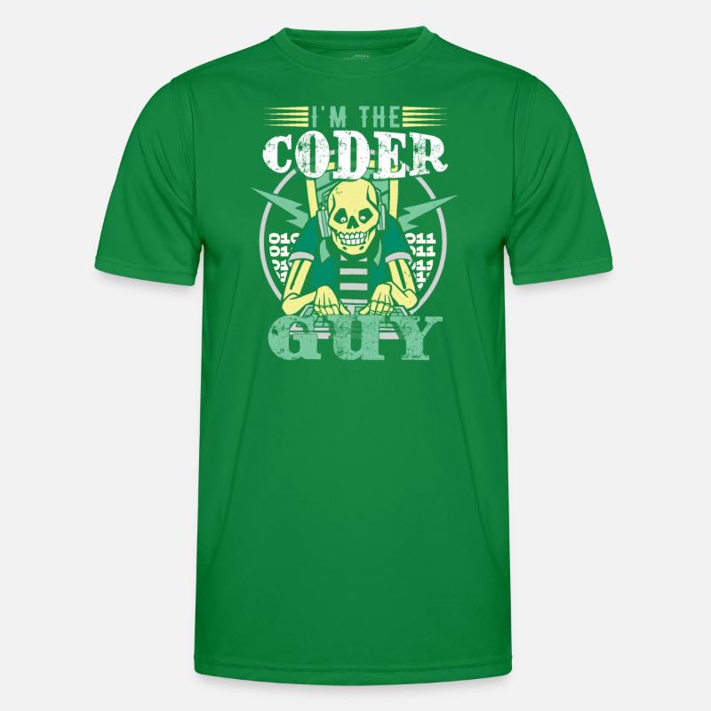 Ich bin der Coder-Typ Männer Funktions-T-Shirt