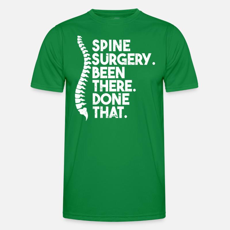 Spine Surgery Men's Functional T-Shirt