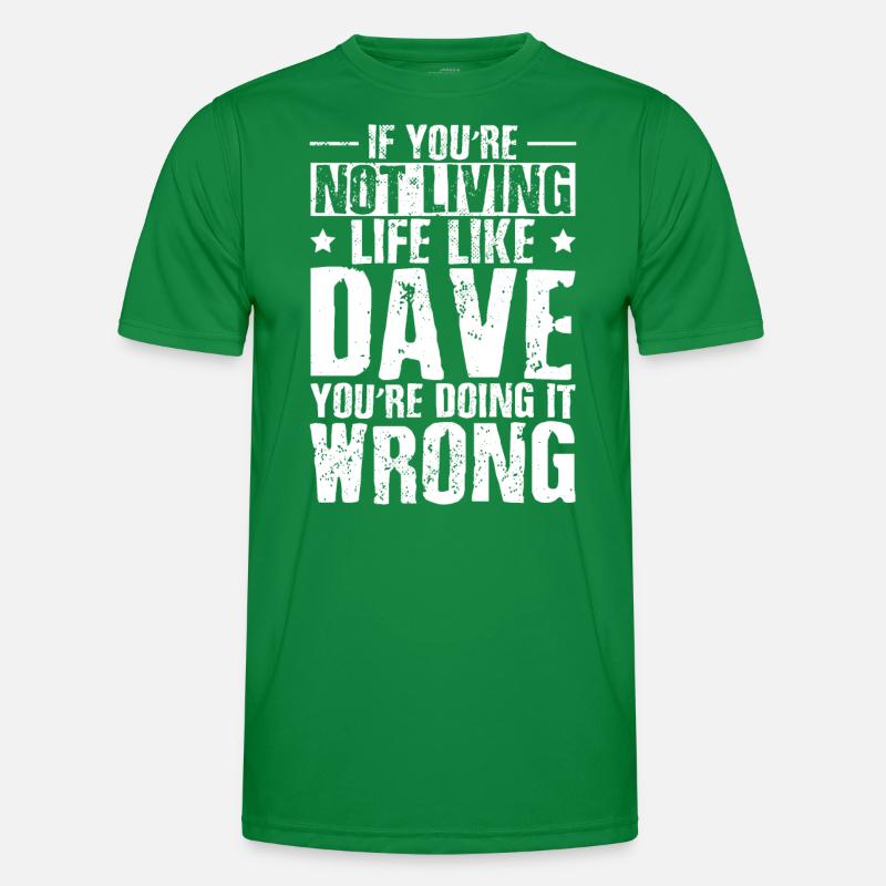 Funny Dave Men's Functional T-Shirt