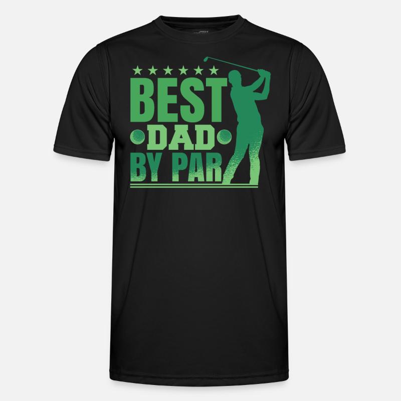 Bester Vater nach Par Männer Funktions-T-Shirt